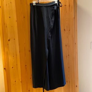 Eileen Fisher Black Wide Leg Pants